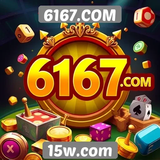 Variedade de jogos oferecidos em 6167.COM